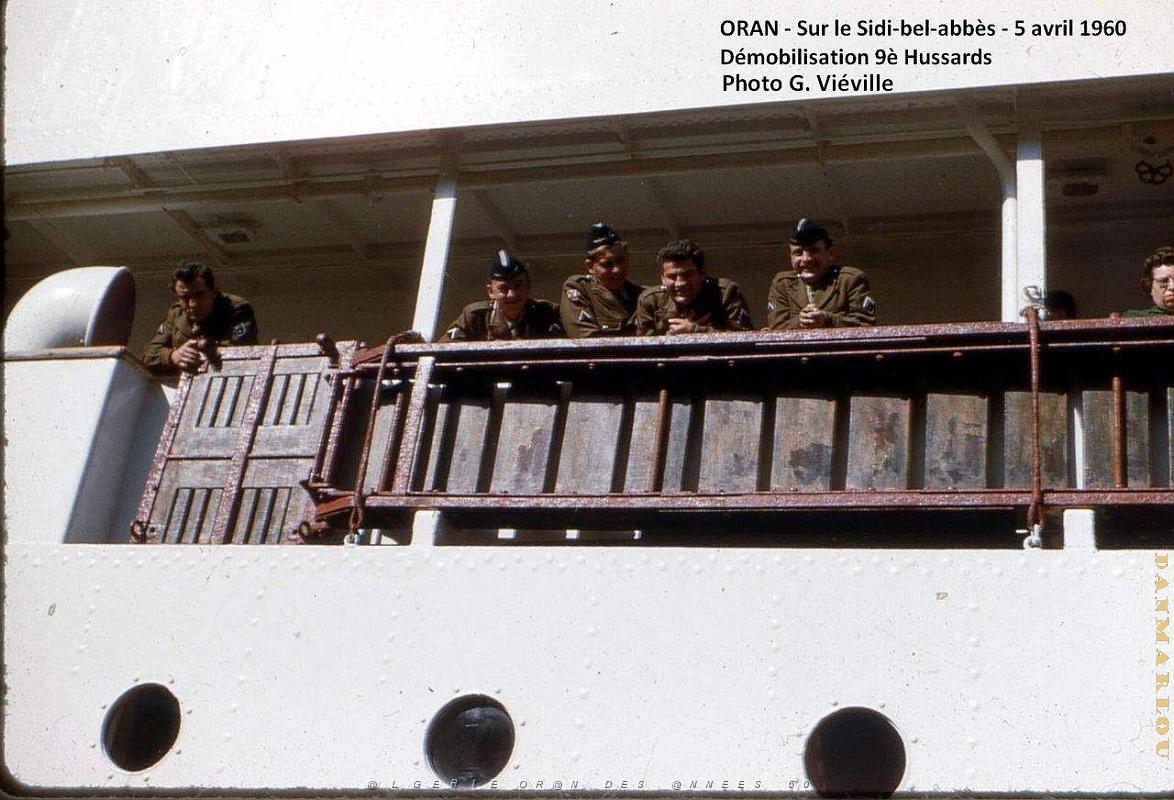Oran - Port - 9e Hussards - Sidi-Bel-Abbes - 1960 0204.jpg